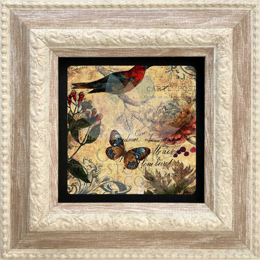 SINGLE FRAME NATURAL STONE WALL DECOR / CDD-20-033 (WALL DECOR)
