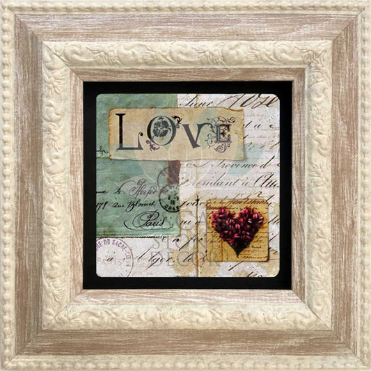 SINGLE FRAME NATURAL STONE WALL DECOR / CDD-20-055 (WALL DECOR)