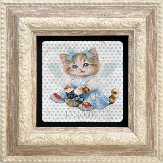 SINGLE FRAME NATURAL STONE WALL DECOR / CDD-20-047 (WALL DECOR)