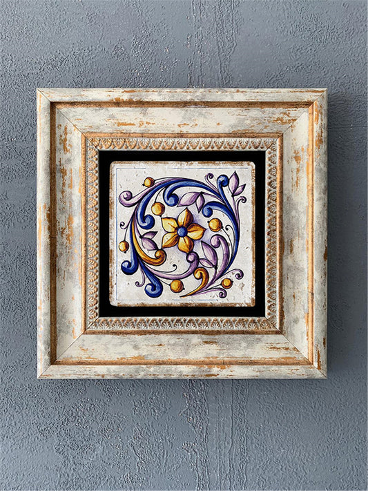 SINGLE FRAME NATURAL STONE WALL DECOR / CDD1-40-225 (WALL DECOR)