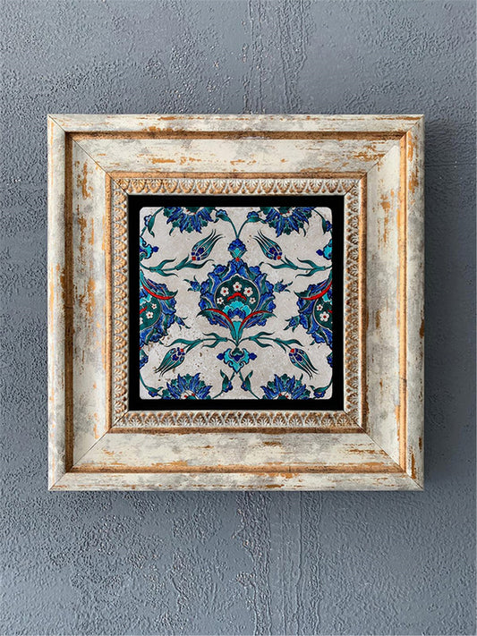 SINGLE FRAME NATURAL STONE WALL DECOR / CDD1-40-200 (WALL DECOR)