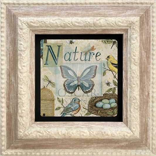 SINGLE FRAME NATURAL STONE WALL DECOR / CDD-20-005 (WALL DECOR)