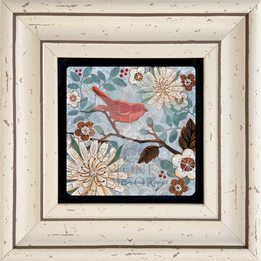 SINGLE FRAME NATURAL STONE WALL DECOR / CDD-30-006 (WALL DECOR)