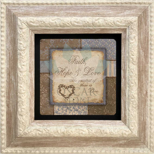 SINGLE FRAME NATURAL STONE WALL DECOR / CDD-20-078 (WALL DECOR)