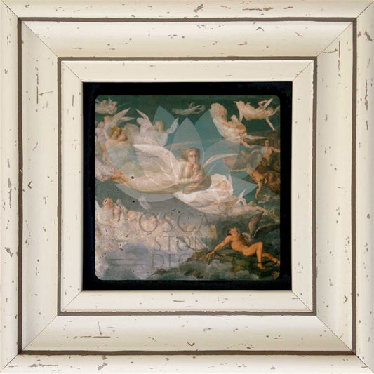 SINGLE FRAME NATURAL STONE WALL DECOR / CDD-30-099 (WALL DECOR)