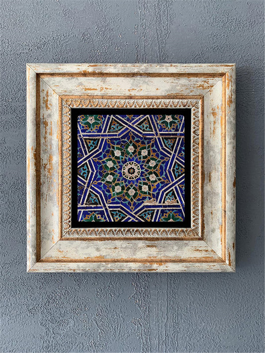 SINGLE FRAME NATURAL STONE WALL DECOR / CDD1-40-240 (WALL DECOR)