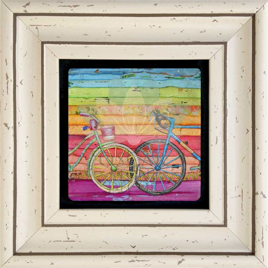 SINGLE FRAME NATURAL STONE WALL DECOR / CDD-30-032 (WALL DECOR)