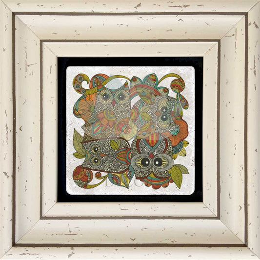 SINGLE FRAME NATURAL STONE WALL DECOR / CDD-30-079 (WALL DECOR)