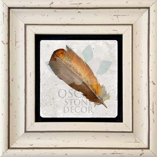 SINGLE FRAME NATURAL STONE WALL DECOR / CDD-30-115 (WALL DECOR)