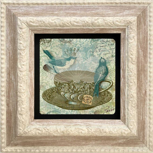 SINGLE FRAME NATURAL STONE WALL DECOR / CDD-20-057 (WALL DECOR)