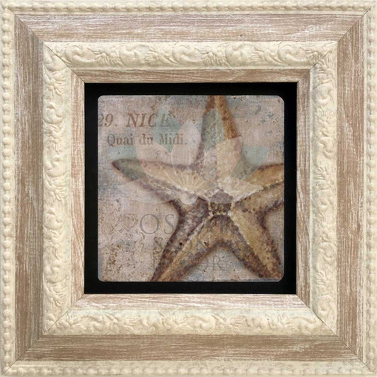 SINGLE FRAME NATURAL STONE WALL DECOR / CDD-20-050 (WALL DECOR)