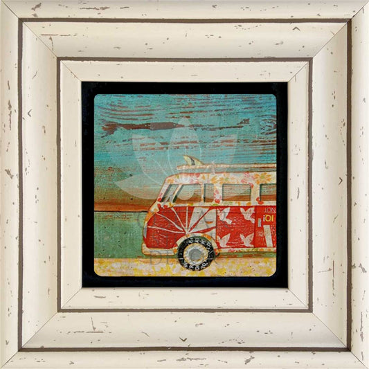 SINGLE FRAME NATURAL STONE WALL DECOR / CDD-30-035 (WALL DECOR)