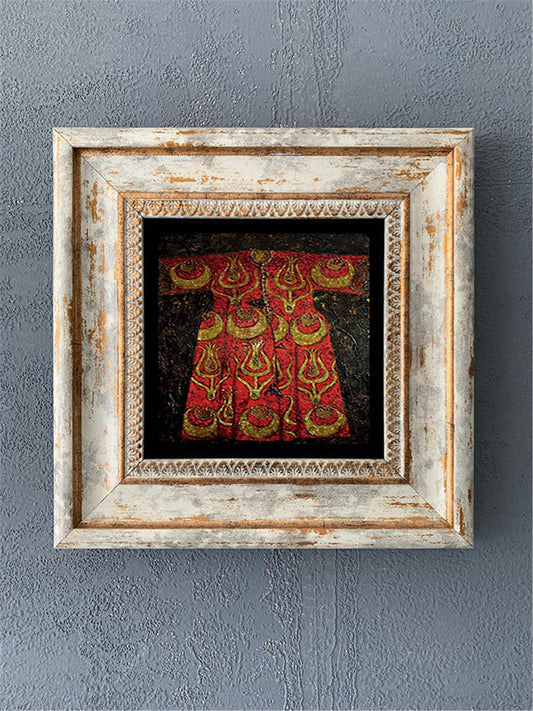 SINGLE FRAME NATURAL STONE WALL DECOR / CDD1-40-159 (WALL DECOR)