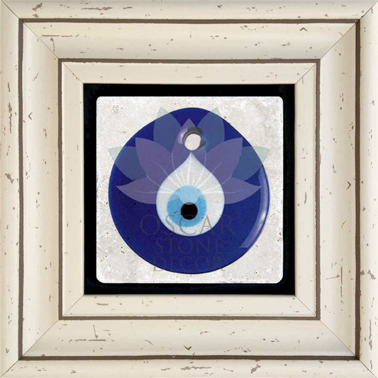 SINGLE FRAME NATURAL STONE WALL DECOR / CDD-30-019 (WALL DECOR)