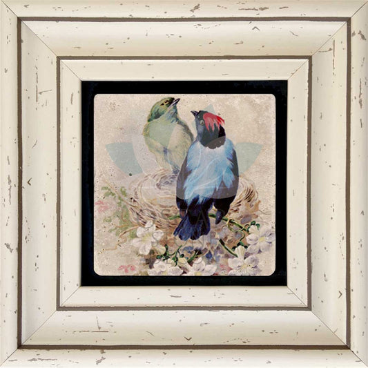 SINGLE FRAME NATURAL STONE WALL DECOR / CDD-30-096 (WALL DECOR)