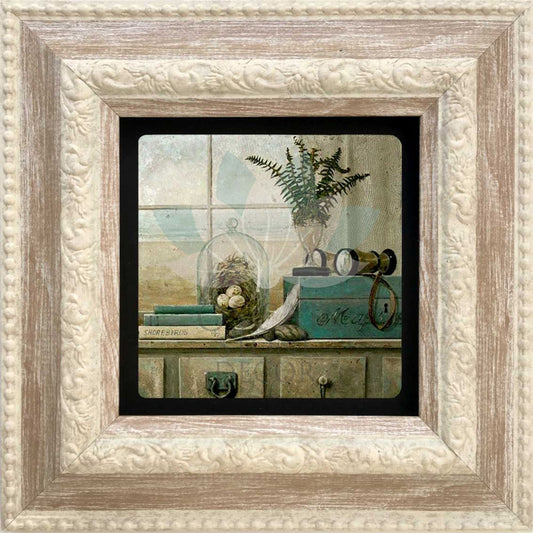 SINGLE FRAME NATURAL STONE WALL DECOR / CDD-20-051 (WALL DECOR)