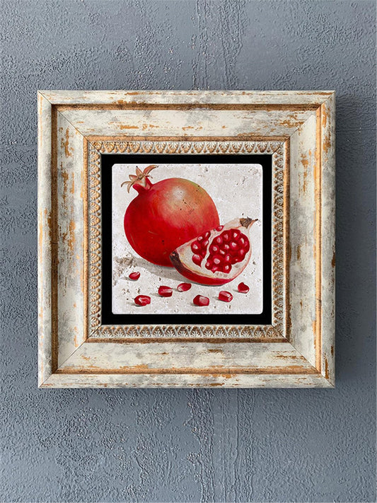 SINGLE FRAME NATURAL STONE WALL DECOR / CDD1-40-478 (WALL DECOR)