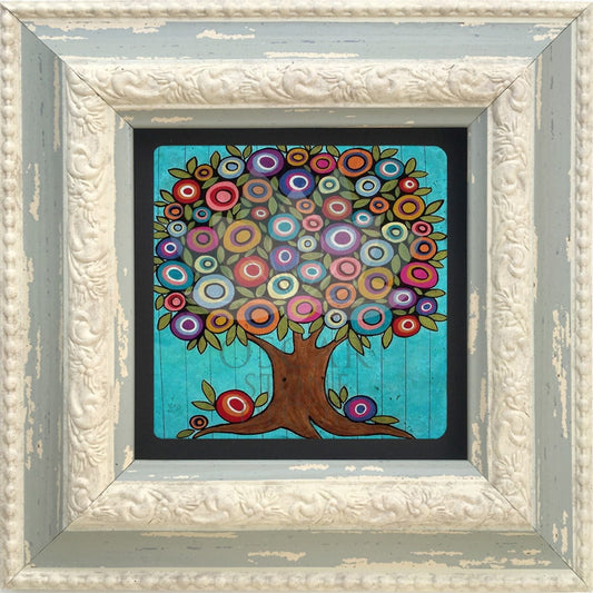 SINGLE FRAME NATURAL STONE WALL DECOR / CDD-10-016 (WALL DECOR)