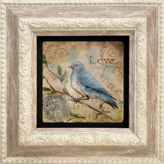SINGLE FRAME NATURAL STONE WALL DECOR / CDD-20-063 (WALL DECOR)