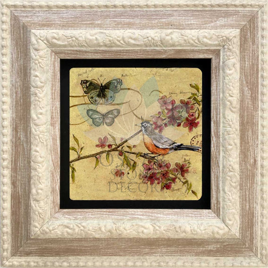 SINGLE FRAME NATURAL STONE WALL DECOR / CDD-20-068 (WALL DECOR)