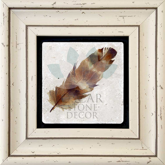 SINGLE FRAME NATURAL STONE WALL DECOR / CDD-30-122 (WALL DECOR)