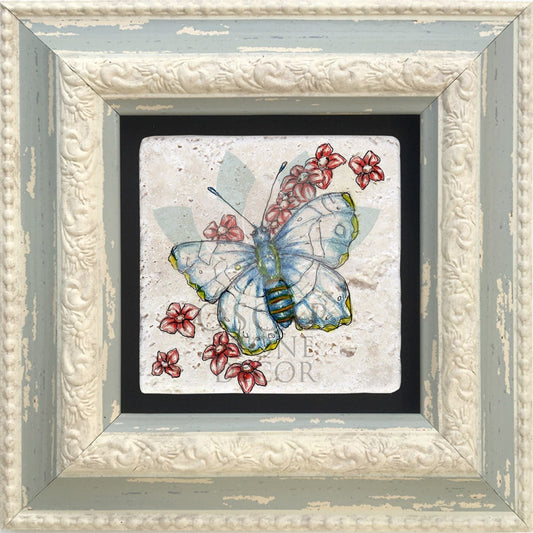 SINGLE FRAME NATURAL STONE WALL DECOR / CDD-10-074 (WALL DECOR)