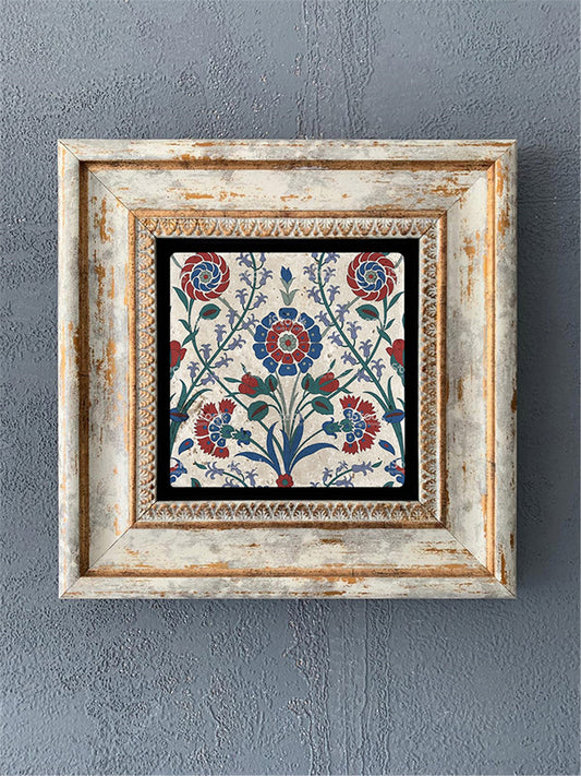 SINGLE FRAME NATURAL STONE WALL DECOR / CDD1-40-192 (WALL DECOR)
