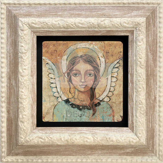 SINGLE FRAME NATURAL STONE WALL DECOR / CDD-20-081 (WALL DECOR)