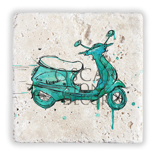VESPA I NATURAL STONE WALL DECOR / DD348 (WALL DECOR)