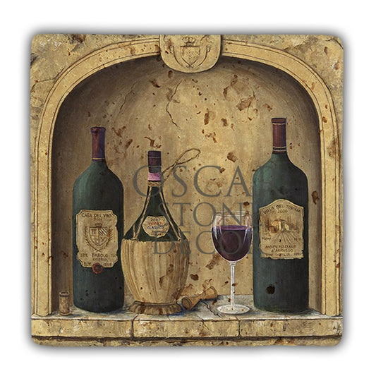 WINES NATURAL STONE WALL DECOR / DD360 (WALL DECOR)