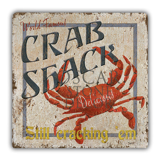 CRAB NATURAL STONE WALL DECOR / DD27 (WALL DECOR)