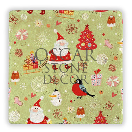 NEW YEAR'S NATURAL STONE WALL DECOR / YDD-009 (WALL DECOR)