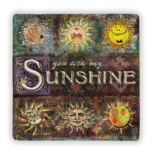YOU'RE MY SUNSHINE NATURAL STONE WALL DECOR / DD287 (WALL DECOR)